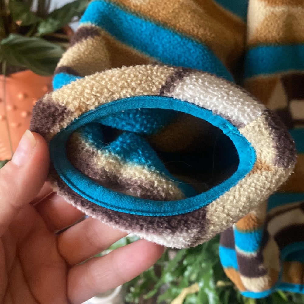 Patagonia Synchilla pullover fleece with tribal pattern - Picture 3 of 5